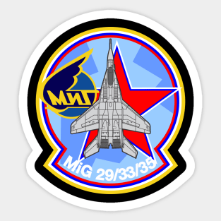 MiG 29 Fulcrum - Russia Sticker